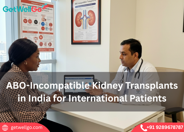 ABO-Incompatible Kidney Transplants in India for International Patients
