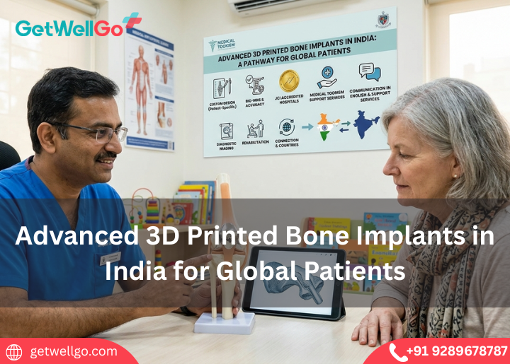 Advanced 3D Printed Bone Implants in India for Global Patients