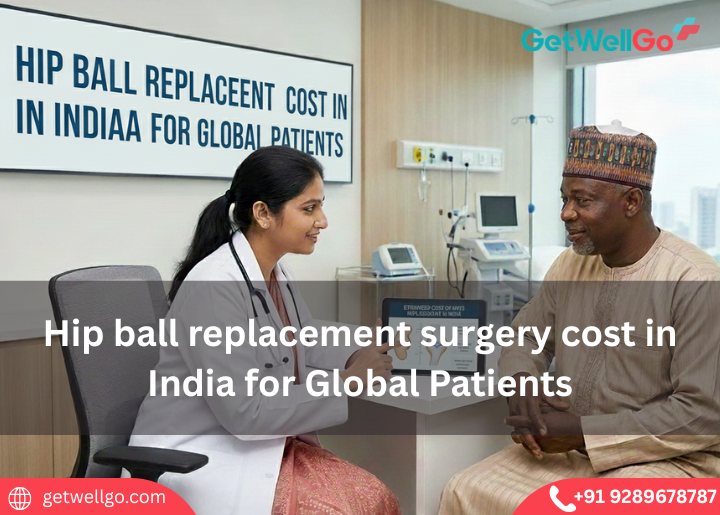 Hip ball replacement surgery cost in India for Global Patients​