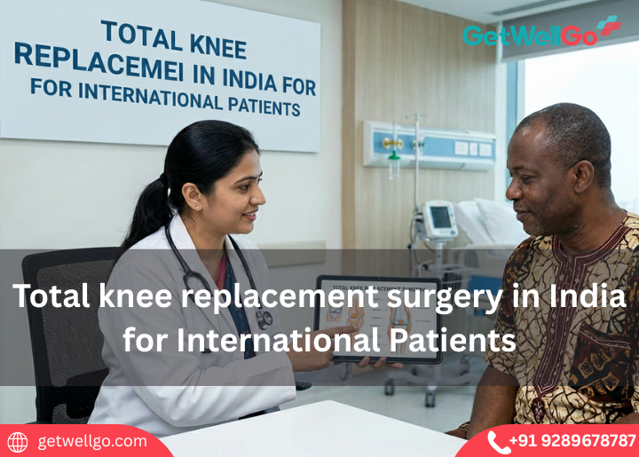 Total knee replacement surgery in India for International Patients